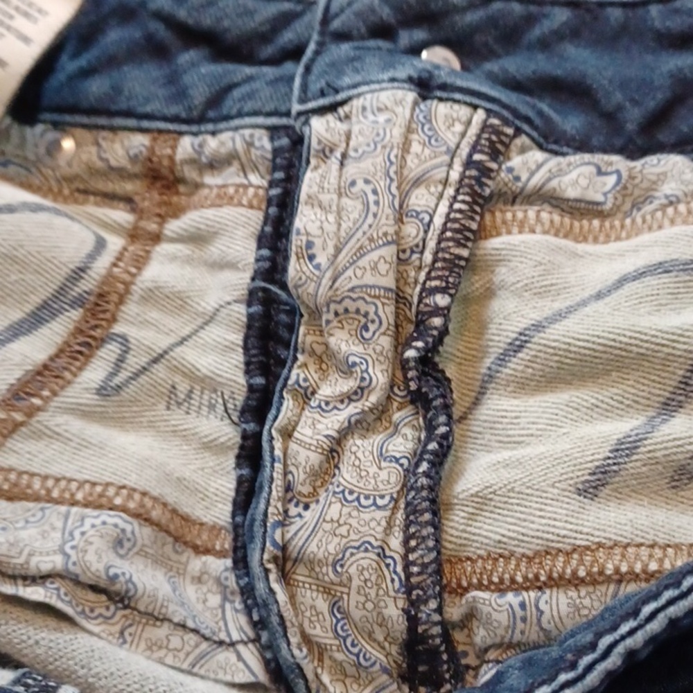 Miracle Body  Jeans Sz. 10. L.29.25". R.10". W.31". Flaw On Pocket In Pic. - Picture 8 of 10